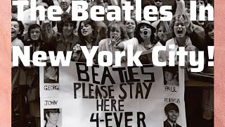 #TheBeatles in USA🇺🇸  Airport to #NewyYork #PlazaHotel #1964 #classicrock #JohnLennon #paulmccartney