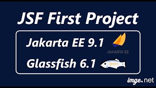 First JSF project with Jakarta EE 9.1 and Glassfish 6.1 on IntelliJ