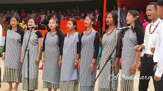 Song by KJP Synod Mihsngi HSS Jowai Independence Day Celebration #2024 #independenceday