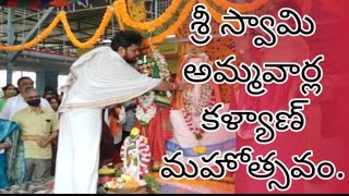 శ్రీకాళహస్తి లోఅంగరంగ వైభవంగా స్వామి అమ్మవార్ల కళ్యానొచ్చవం..