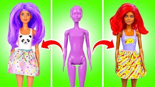 COLOR CHANGING BARBIE || Mystery Barbie Dolls Unboxing