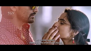 Dhananjay in Romantic Mood with Sangeetha Bhat | Best Scenes of Eradane Sala Kannada Movie