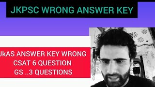 JKPSC WRONG ANSWER KEY ..10 QUESTIONS |#jkpsc