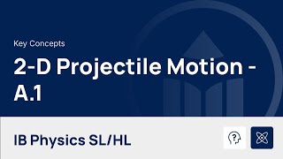 2-D Projectile Motion [IB Physics SL/HL]
