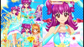 アイカツオンパレード！三ノ輪ヒカリで「ドレスセレクション」アイドル活動！・とてもむずかしい(アイディアルビューティーコーデ)