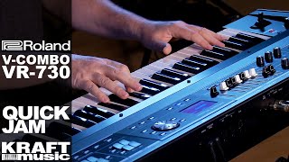 Roland V-Combo VR-730 - Quick Jam with Scott Tibbs