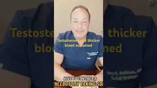 Testosterone and thicker blood explained #trt #hormonetherapy