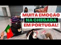 Chegada da minha Família em Portugal! Muita Emoção e Felicidade!