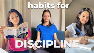 4 Simple Habits for Discipline without destroying yourself | Drishti Sharma
