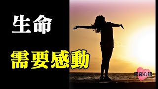 生命，需要感動【深夜心語】