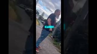 This dad was so unserious when dealing with this Karen 😭😭 #trending #funny #viralvideo