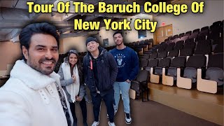 Tour Of The Baruch College In New York City | Hindi vlog