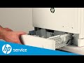 Replace the Tray 2 | HP Color LaserJet Enterprise M553 Printer | HP Support