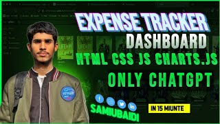 I Built an Expense Tracker (Web App) HTML CSS JS