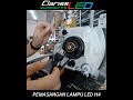 pemasangan lampu led h4