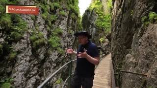 Wasserfallsteig in der Leutaschklamm / Alpenwelt Karwendel