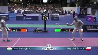 World Championships 2023 SMS - L8 - Aron Szilagyi HUN v Szymon Hryciuk POL