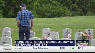 Honoring Heroes: Memorial Day at a veterans cemetery