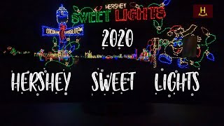 HERSHEY SWEET LIGHTS 2020 | HERSHEY PA | #hersheysweetlights