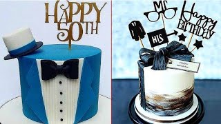 Happy 50th Birthday For Man/Best Cakes Ideas For Man 2k22