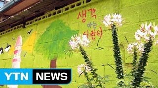 쓰레기 천지 동네 '테마 마을' 환골탈태 / YTN (Yes! Top News)