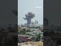 SEE IT: Iranian missiles strike in Bahrain near US base #foxnews #news #shorts #iran