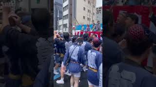 #祭り #お神輿 #神輿 #水かけ祭り#shorts