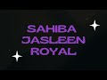 sahiba jasleen royal vocals only