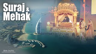 Suraj and Mehak's Dubai Sikh Wedding Highlights | Destination Sikh Wedding | Sewa Jagpal