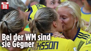 Sie sind das Liebespaar der Frauen WM: Magdalena Eriksson und Pernille Harder