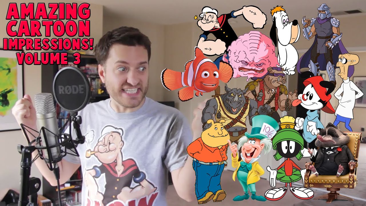 Amazing Cartoon Impressions Volume 3 Youtube