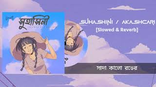 Suhashini সুহাসিনী Slow \u0026 Reverb   Akashcari । Arfat Faisal । Prayangshu  Lyrical Video