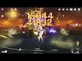 triple crowned c6 ningguang solo vs childe w food buffs