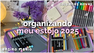 ORGANIZANDO MEU ESTOJO 2025 💭🎀