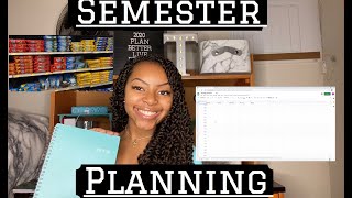 How To Plan Your Semester For Success | Planner + Schedule + Calendar