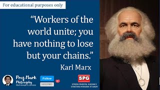 Karl Marx's Philosophy (Tagalog-English) - Modern Philosophy