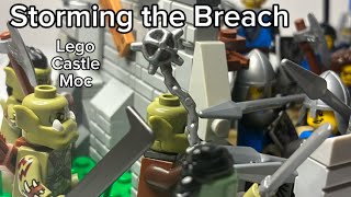 Storming the Breach | Lego Castle Moc