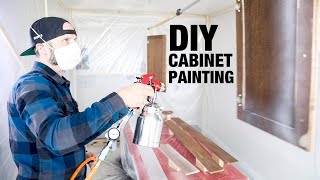 DIY kitchen cabinet paint. The UNSPONSORED TRUTH.