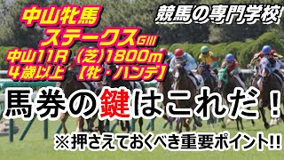 【競馬】中山牝馬ステークス 馬券の鍵 荒れる傾向【競馬の専門学校】