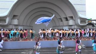 「甲斐◇風林火山」／じまん市ステージ／原宿　スーパーよさこい2013（2日目）