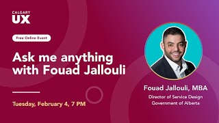 Ask me anything with Fouad Jallouli, MBA