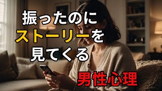 振ったのにストーリーを見てくる男性心理とは？未練や好奇心、行動の真意を解説