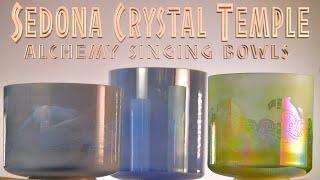 Crystal Singing Bowls Healing | Relaxing Sounds | Sedona Crystal Temple