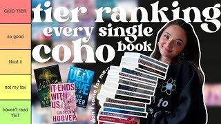 tier ranking EVERY colleen hoover book ❤️‍🔥 sharing my favorite coho reads & the worst coho reads…