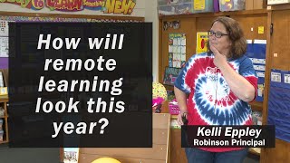 HTSD Elementary Welcome Back Message 2020