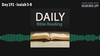 Day 191 Isaiah 5 8