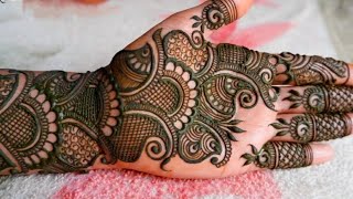 EASY DULHAN MEHENDI DESIGNS FOR FULL HANDS | WEDDING MEHNDI DESIGNS | BRIDAL HENNA MEHNDI DESIGNS