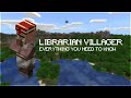 LIBRARIAN VILLAGER: Everything you Need to Know - MINECRAFT 1.14 Guide for Enchanted Books & More