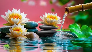 Relaxing Music for Stress Relief, Deep Sleeping Music, Meditation Music, Water Fountain, Bamboo, Spa