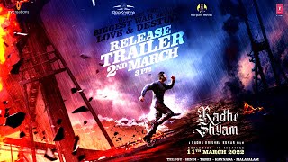 రాధేశ్యామ్ ట్రైలర్ మార్చి 2న వచ్చేసిందోచ్..! |  Radhe Shyam Release Trailer | Prabhas, Pooja Hedge
